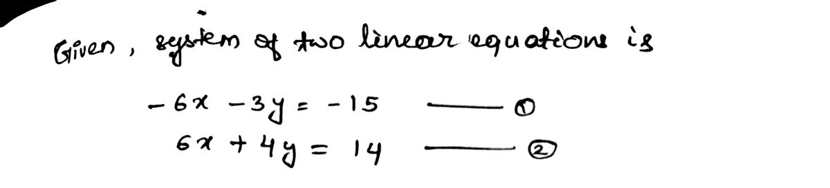 Algebra homework question answer, step 1, image 1